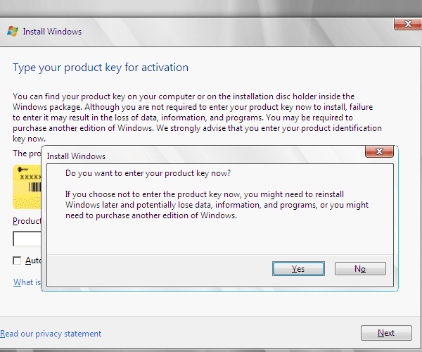 Windows Server 2008 安装
